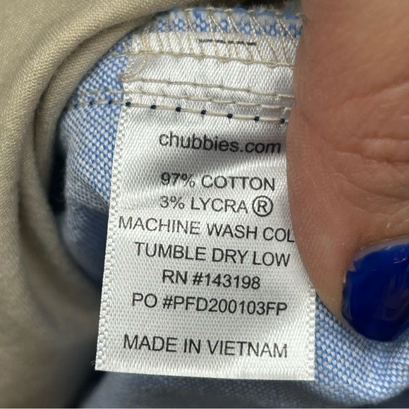 Chubbies Tan Hybrid Shorts - Picture 4 of 4